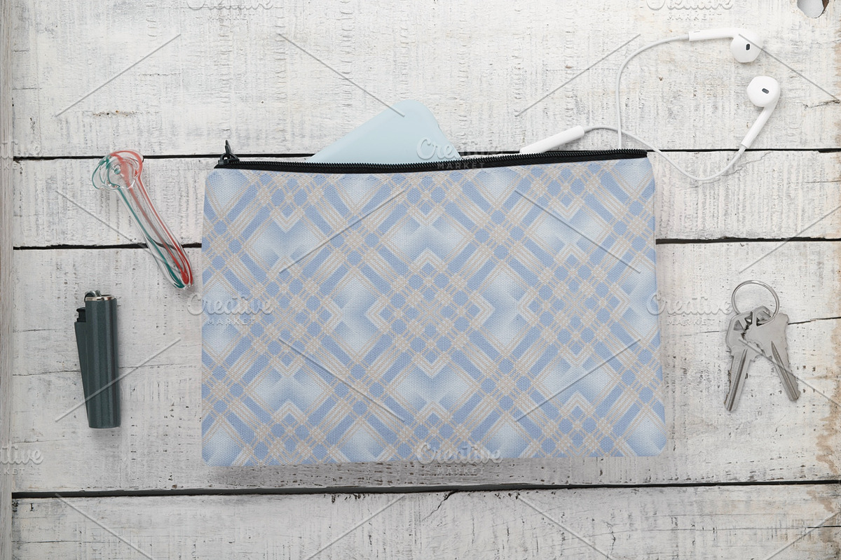 Blue Tartan Plaid Seamless Pattern, a Pattern Graphic by PPEthnicDecorPattern (Photo 9 of 9)