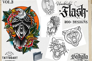 Tattoo Flash Artist's Favorite Vol.3