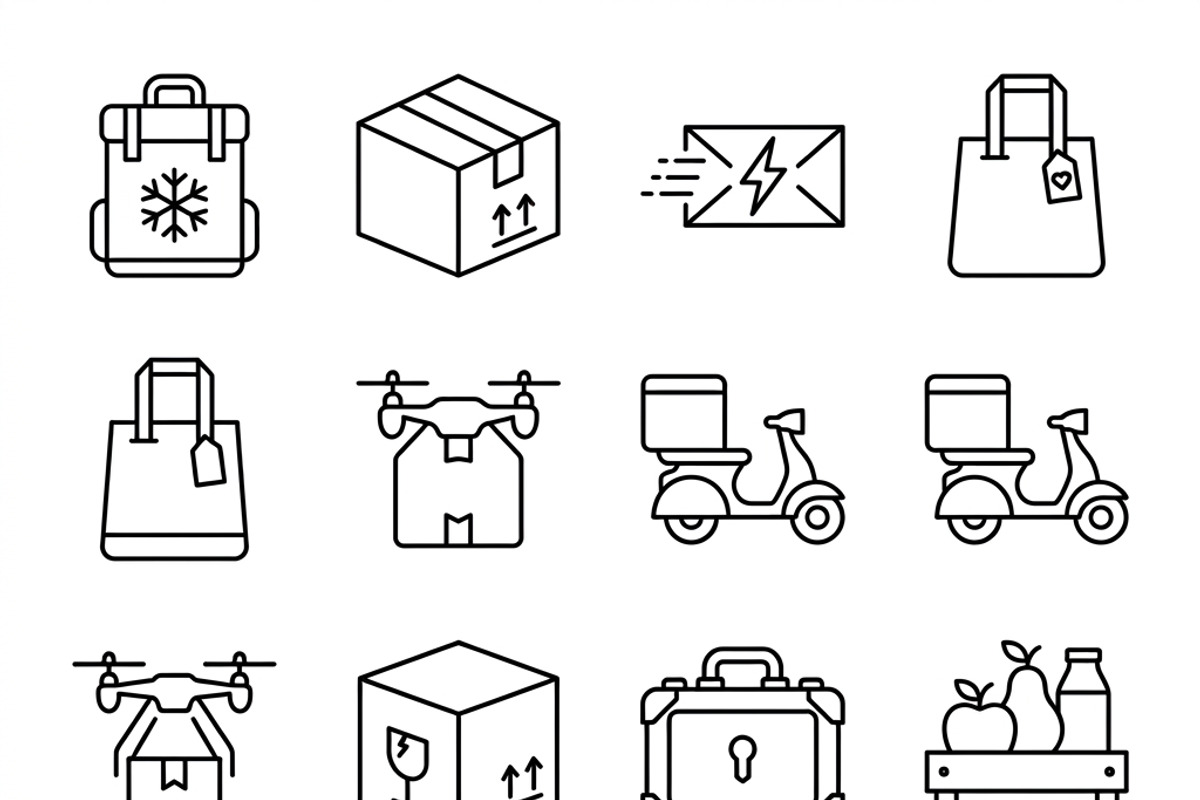 Bundles Set Laundry Vector Icons, an Outline Icon by adenpinkstore (Photo 6 of 10)
