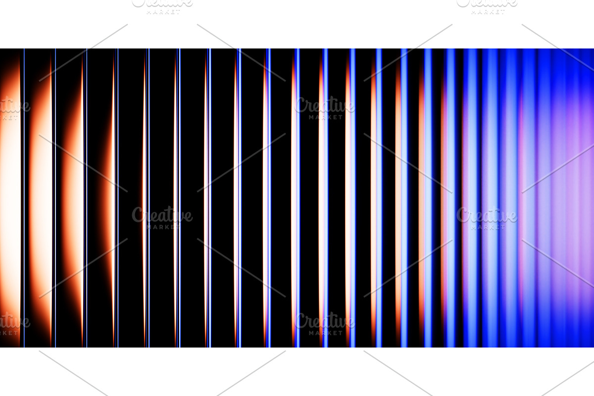 Ribbed fractal neon glass texture, a Textures & Material 3D Model by Marozhkastudio