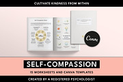 Self Compassion Canva Templates, a Design Template by Miri Campbell (Thumbnail 1 of 9)