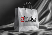 Paper Bag Mockup, an Advertising Mockup by GenesisCreativeCo (Thumbnail 2 of 3)