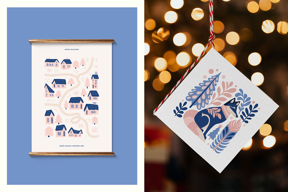 Modern Winter | Wall Art Creator, an Object Graphic by Leleka.Store (Photo 14 of 21)
