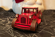 Small Vintage Truck - Laser Cut File, an Object Graphic by VectorPainter (Thumbnail 4 of 21)