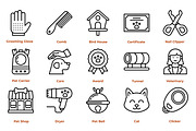 Pet Care Icon Pack, an Outline Icon by Tekuni (Thumbnail 3 of 10)