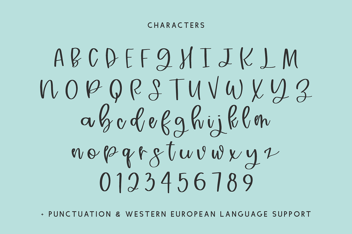 Raintree Script, a Handwritten Font by Beck McCormick (Photo 10 of 10)