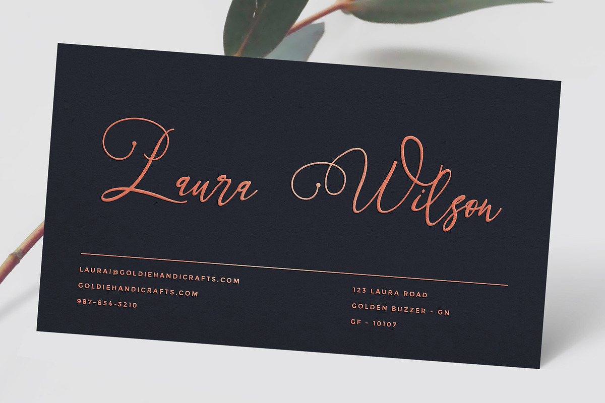 Art Maria, a Script Font by Letterara (Photo 10 of 12)