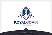 Royal Gown Logo Template, a Branding & Logo Template by LOGOMAGINE (Thumbnail 9 of 16)