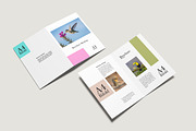 8 PSD - Brochure A4 Bifold Mockup, a Print Template by rahmatmoscae (Thumbnail 7 of 8)