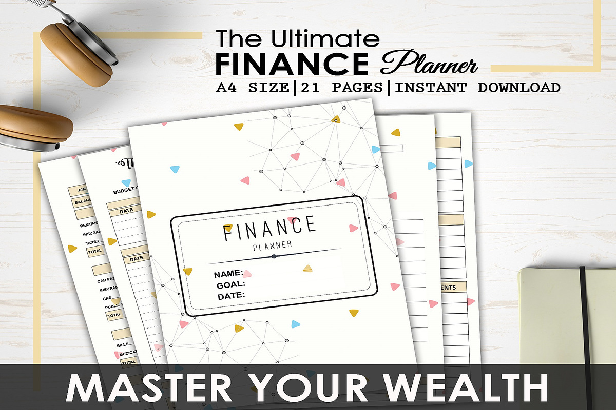 Finance Planner Money Manager, a Templates & Theme by Wow Designs (Photo 1 of 10)
