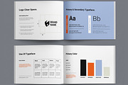 Modern Brand Identity Guideline Book, a Brochure Template by ContestDesign (Thumbnail 4 of 5)
