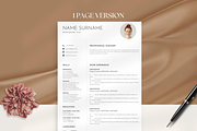Professional Resume Template Word, a Resume Template by OkiDocs Resume Templates (Thumbnail 5 of 11)