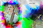 Watercolor Painting Photoshop Action preview 3