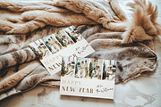 Holiday Happy New Year Family Card, a Card Template by LucaTheme (Thumbnail 3 of 5)