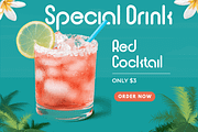Cocktail Summer – Modern Summer Font, a Sans Serif Font by overlaytemplates (Thumbnail 2 of 5)