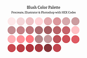 Color Palette Procreate Illustrator, a Palette Add-On by Atelier Fem (Thumbnail 1 of 2)