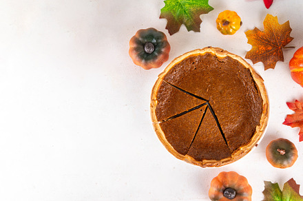 Sweet homemade pumpkin pie, a Food & Drink Photo by Rimma