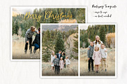 Christmas Card Template, a Templates & Theme by Wildflower Estudio (Thumbnail 2 of 2)