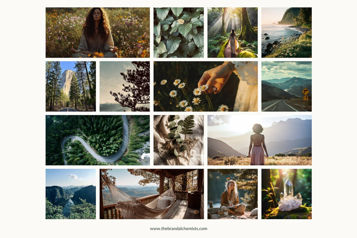 Mother Earth Brand System + UI Kit, an UI Kit Template by The Brand Alchemists (Photo 7 of 12)