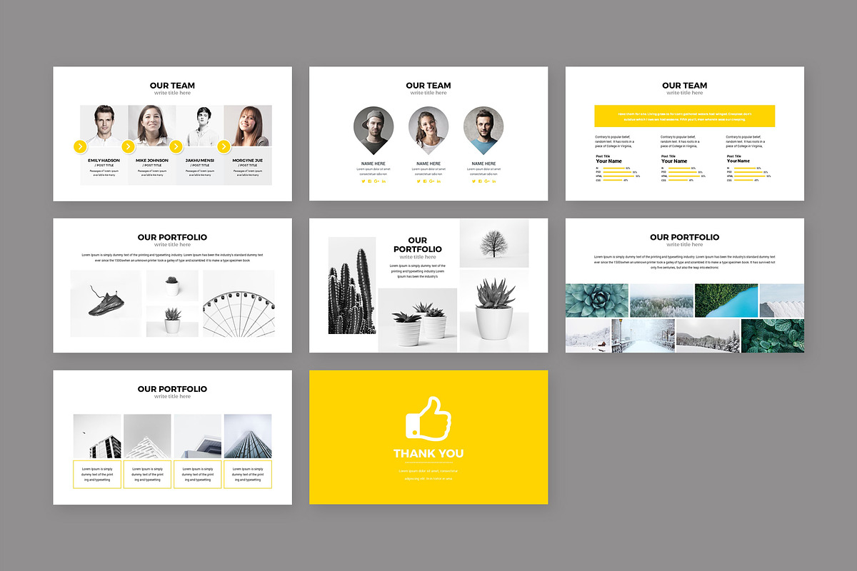 Setting Business PowerPoint Template, a Presentation Template by RsmBoutique2021 (Photo 5 of 5)