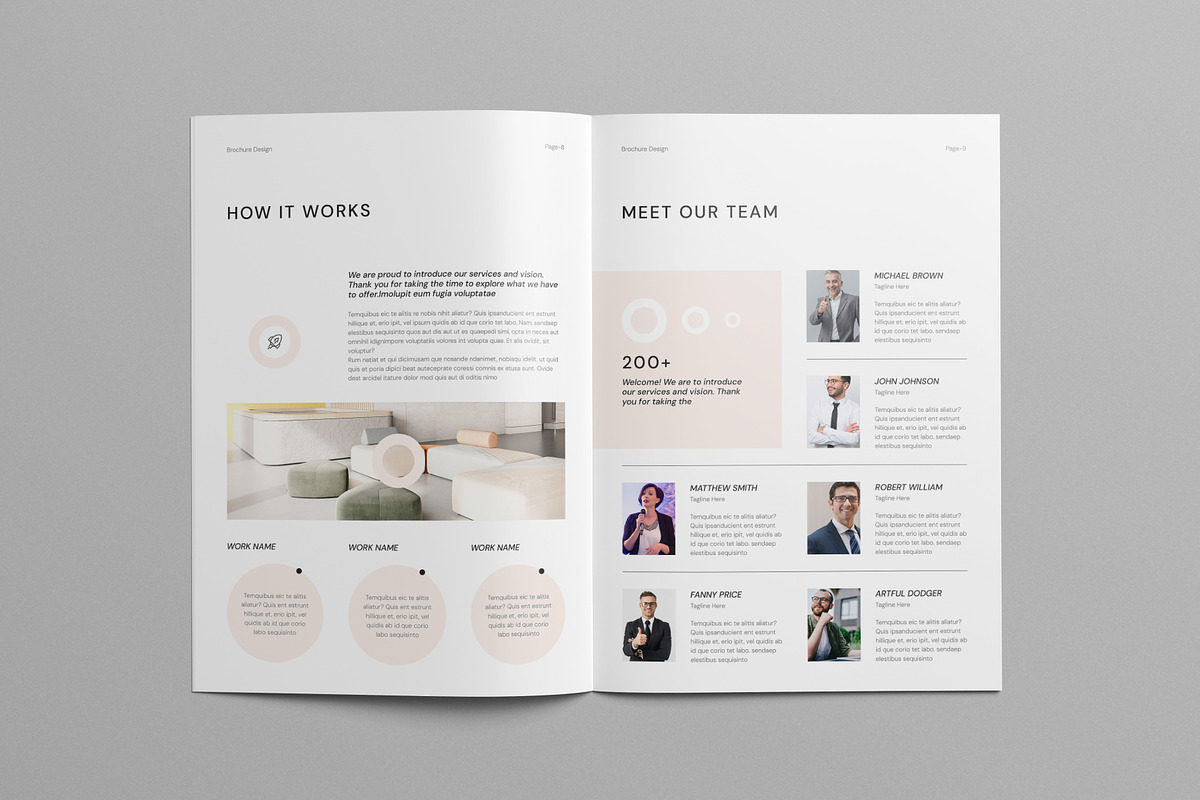 Corporate Brochure | Canva, a Brochure Template by Pixelpick (Photo 8 of 9)
