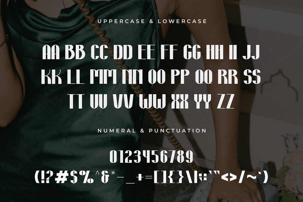 Garcian - Luxurious Sans Serif Font, a Sans Serif Font by overlaytemplates (Photo 4 of 5)