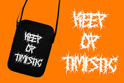 ROSE THORNS - Death Metal Band Font, a Blackletter Font by PutraCetol Studio (Thumbnail 10 of 11)