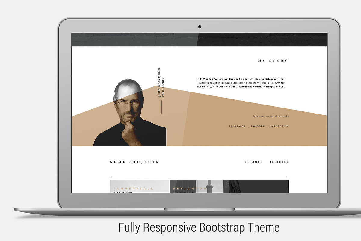 Cubelton V2 Modern HTML theme, a HTML Template by Uros Simic (Photo 3 of 3)