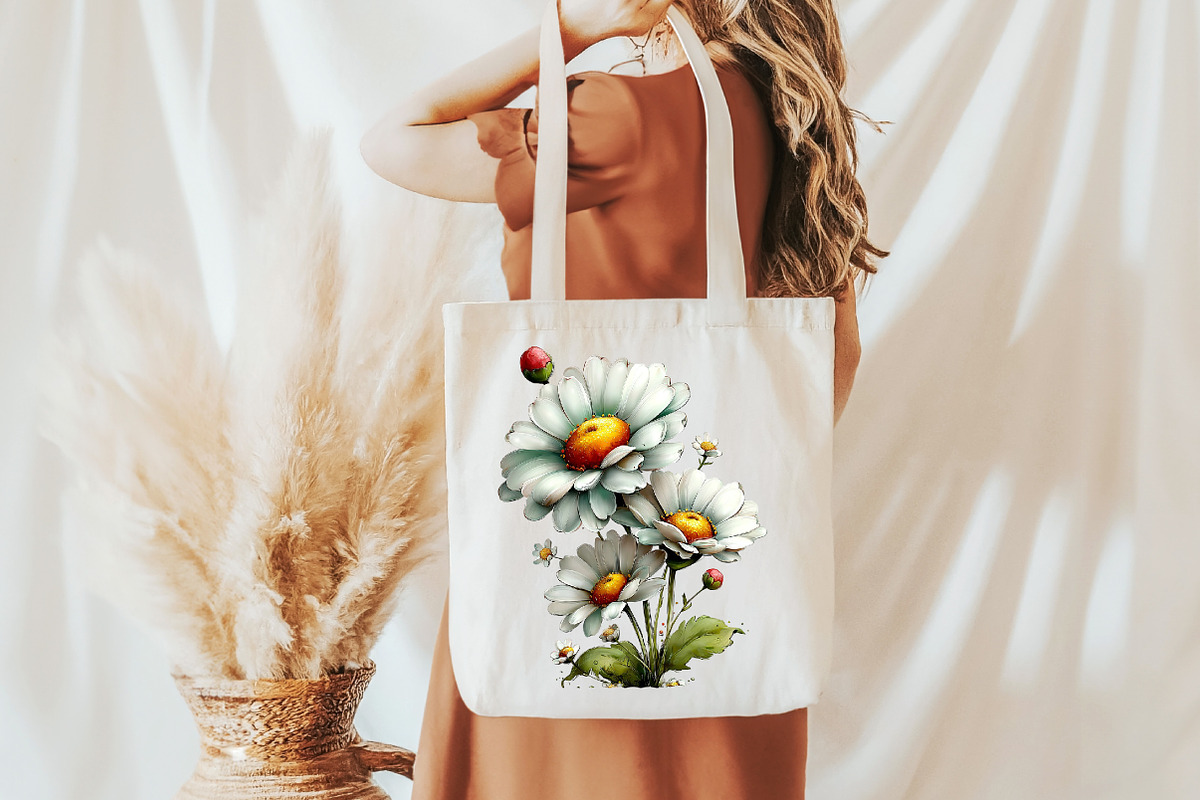 Whimsical Spring flowers clipart, an Illustration by Designworld (Photo 8 of 8)