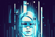 Glitch Duotone Effect Photoshop, an Action Add-On by MRI STUDIO (Thumbnail 5 of 15)