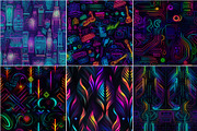 Neonized - Seamless Neon Patterns, a Pattern Graphic by Pixel Perfect Patterns (Thumbnail 9 of 12)