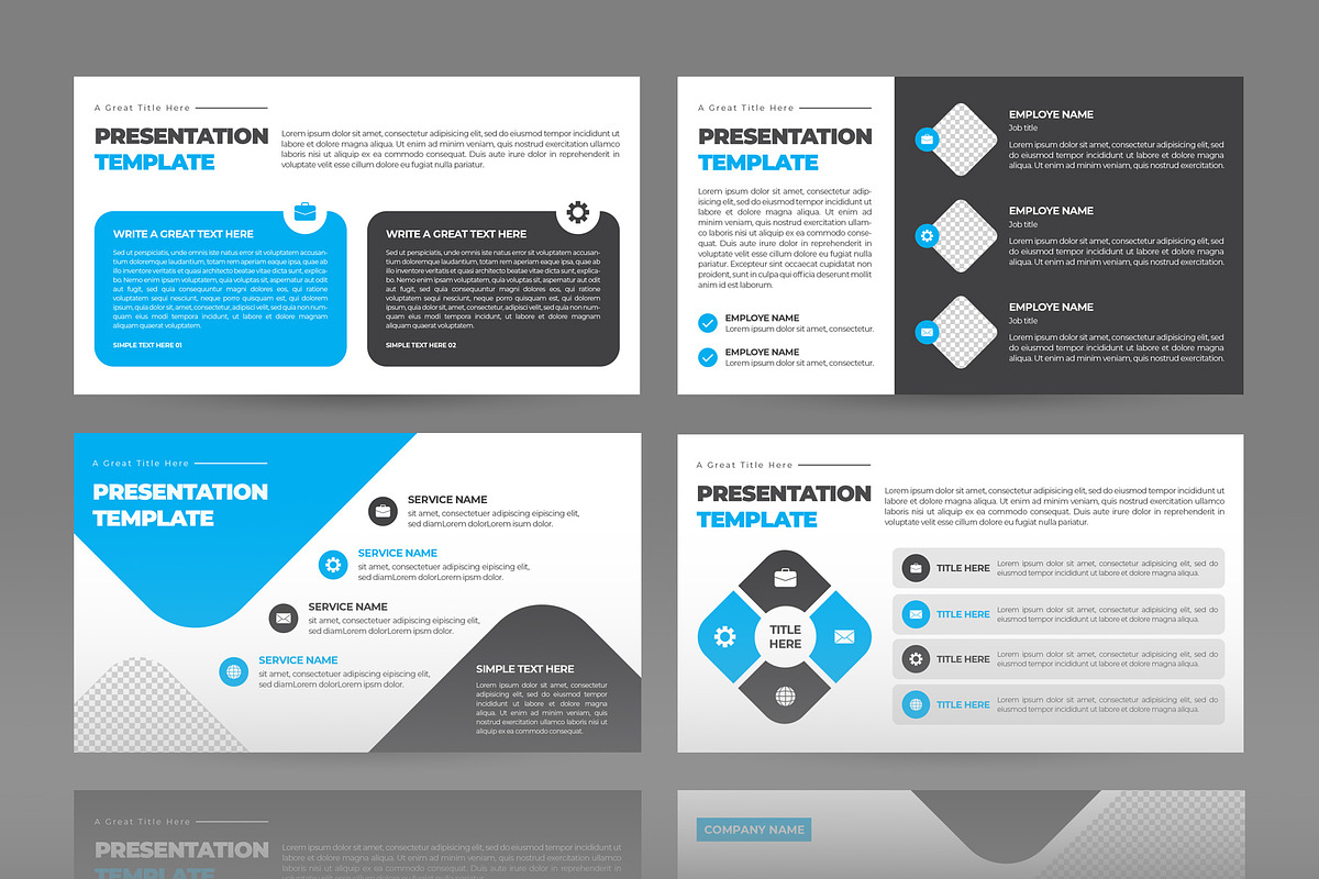 Minimal Project Proposal Template, a Presentation Template by CreativeUP (Photo 6 of 6)