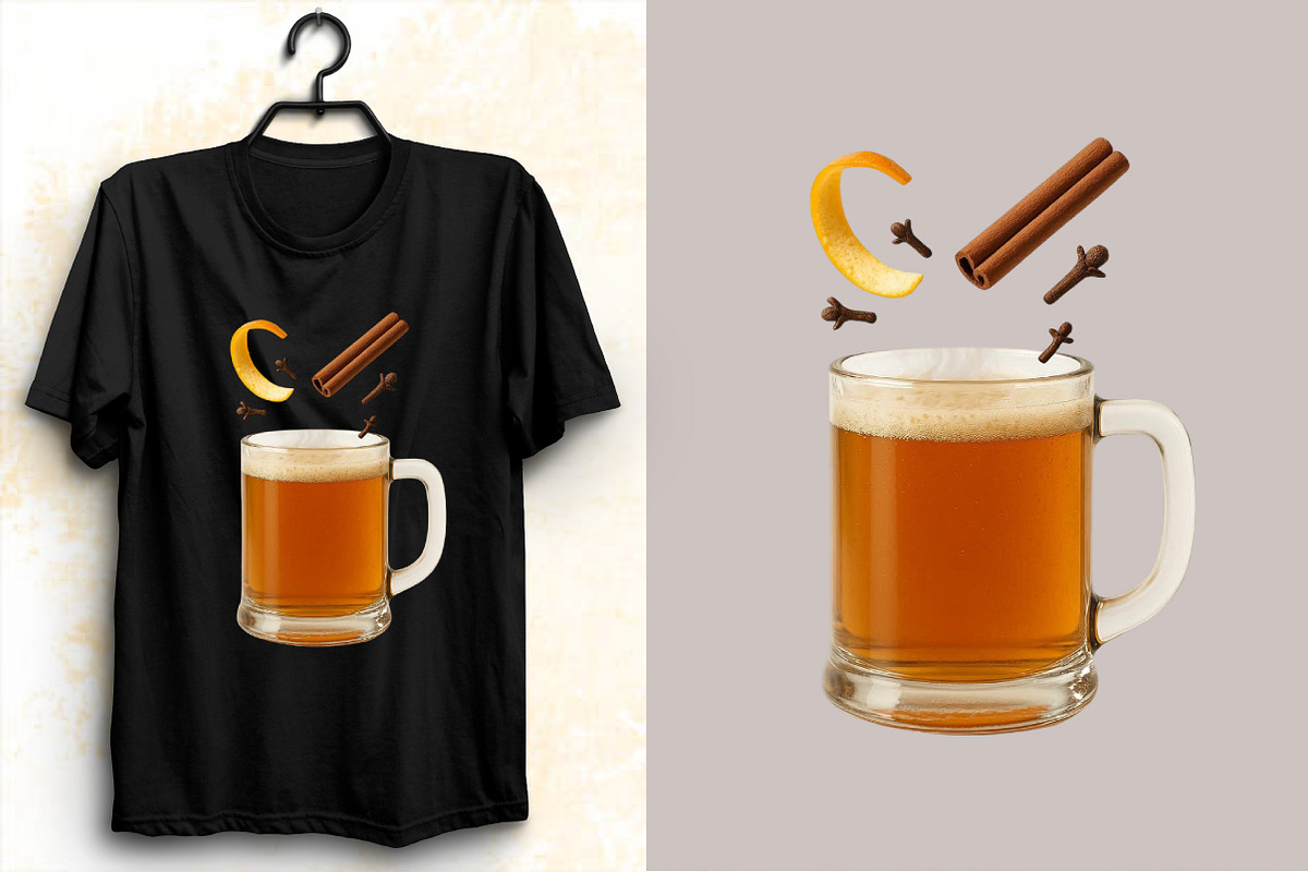 Christmas Beer Clipart Bundle., an Illustration by SVGArt (Photo 3 of 8)