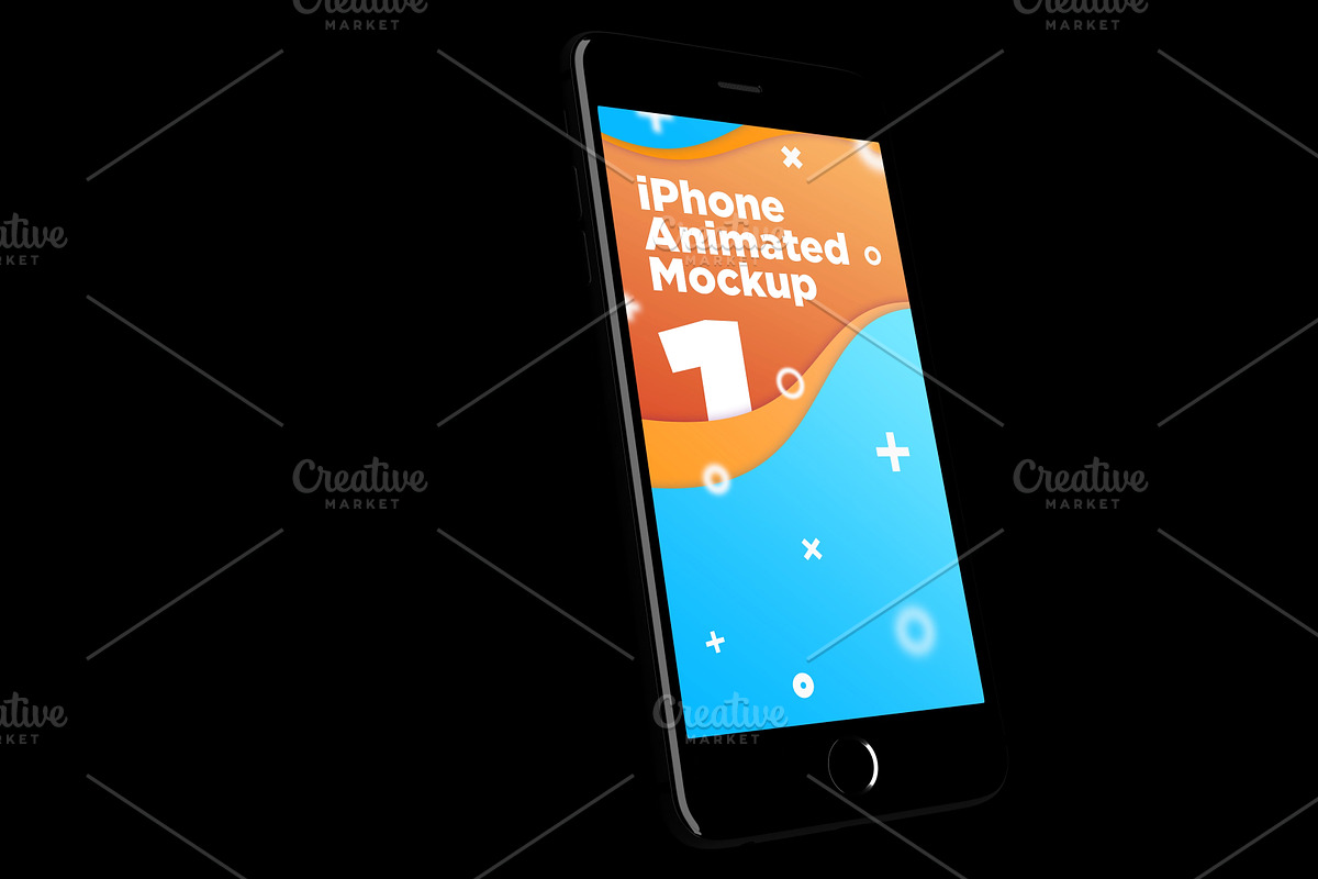 iPhone Animated MockUps, an iPhone Mockup by Traint (Photo 9 of 22)