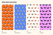 Halloween Pop - 16 Seamless Patterns, a Pattern Graphic by Oday Noon (Thumbnail 4 of 9)
