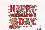 Happy Valentine's Day Png, an Illustration by Creative Art (Thumbnail 1 of 6)