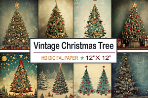 Vintage Christmas Tree