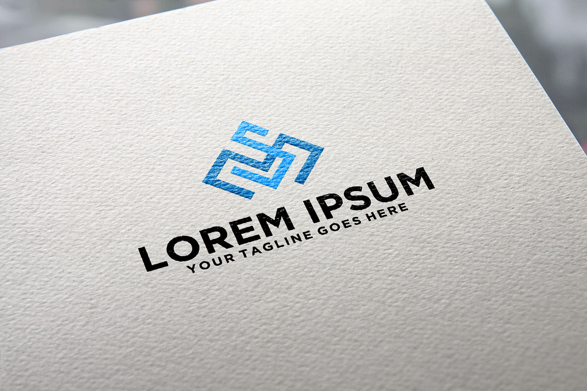 Initial letter SM logo design, a Branding & Logo Template by REDVY CREATIVE