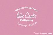 Monday Picnic • Quirky Handwriting, a Sans Serif Font by Becky Simpson (Thumbnail 7 of 16)