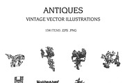 Vintage Vector Illustrations Bundle, a Food Illustration by TheBlackPixelCo (Thumbnail 16 of 17)