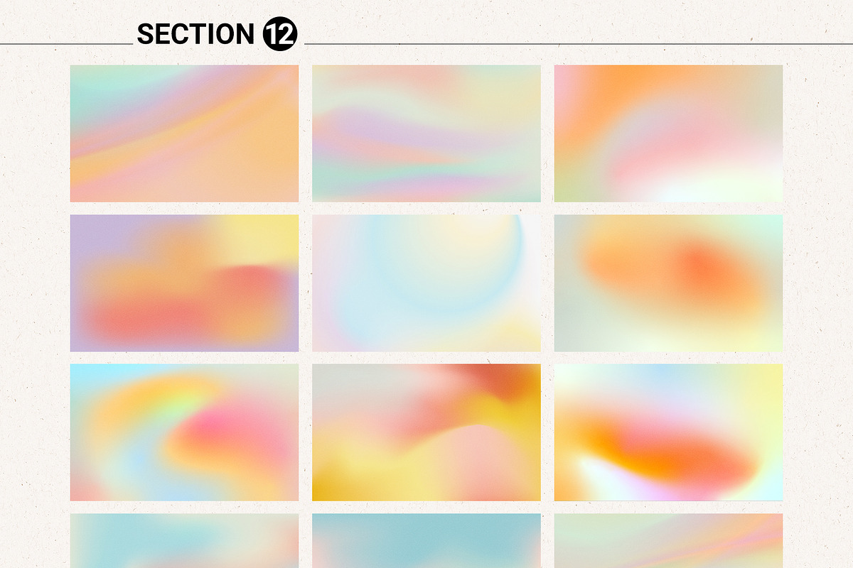Gradients Abstract Texture Shapes, a Texture Graphic by Veris Studio (Photo 37 of 50)