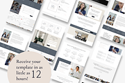 WIX Website Template for Coaches, a Wix Template by CreatedbyVision LLC (Thumbnail 3 of 10)