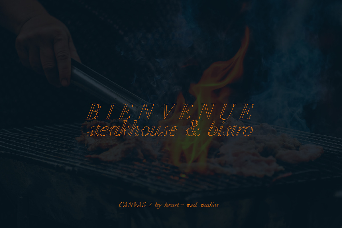 CANVAS | Elegant Serif Font, a Serif Font by Heart + Soul Studios (Photo 11 of 12)