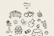 Whimsical Wedding Illustrations SVG, an Illustration by Calamar Studio (Thumbnail 28 of 33)