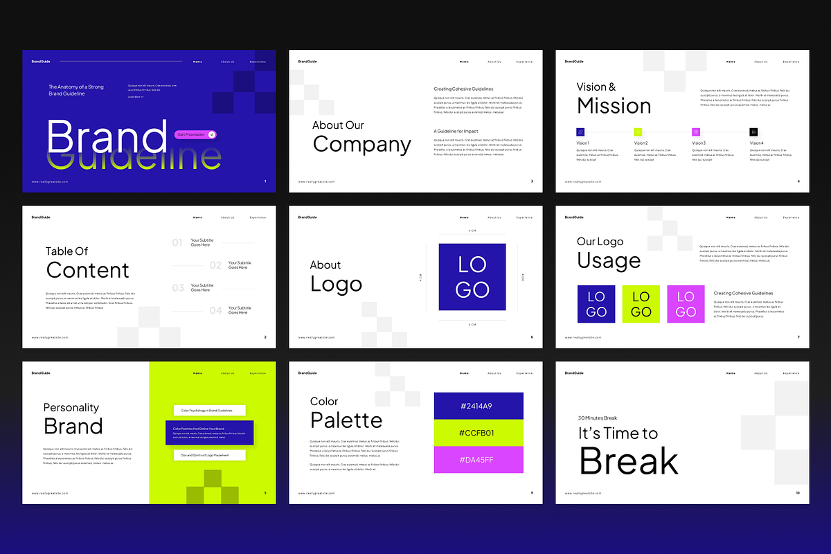 Brand Guideline Presentation preview 2