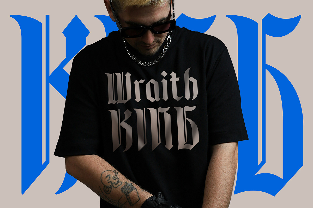 CS Falcone – Gothic Font, a Blackletter Font by Craft Supply Co. (Photo 5 of 8)