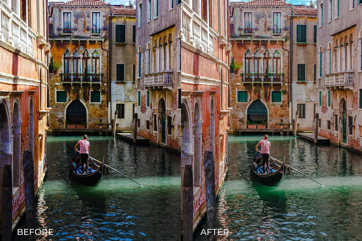 5 VENICE LIGHTROOM PRESETS, an Action Add-On by Emma Kate Creative (Photo 7 of 10)
