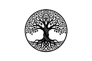 Tree of Life Circle SVG Bundle, an Illustration by Gfx_Store (Thumbnail 18 of 50)