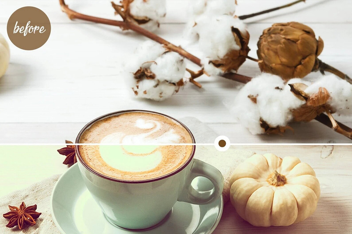 10 Orange Coffee Lightroom Presets, a Preset Add-On by LucaTheme (Photo 4 of 7)