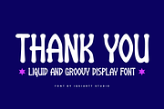 Hemokah - Liquid & Groovy Font, a Handwritten Font by Iqsiart Studio (Thumbnail 7 of 7)